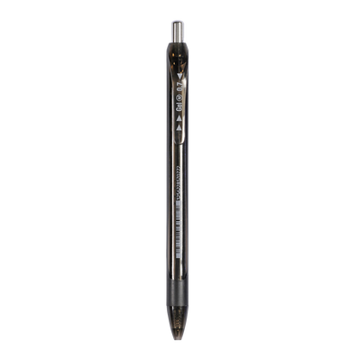 Stylo bille gel rétractable noir