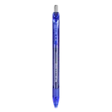 Stylo bille gel rétractable bleu