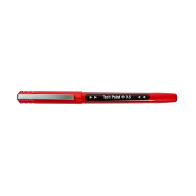 Stylo roller pointe aiguille 0,5mm rouge