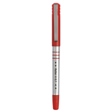 Stylo roller pointe moyenne 0,7mm rouge