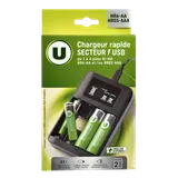 Chargeur pour piles HR6 2 unités et HR03