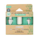 Kit chargeur voiture U NE514 USB-A/Lightning 12w