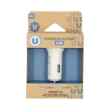 Chargeur allume cigare U 2 USB-A 24w