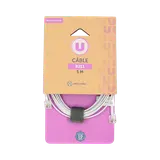 Câble U ADSL RJ11 M/RJ11 M 5m