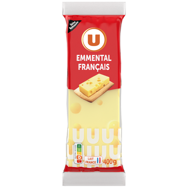 Emmental français pasteurisé, 400g