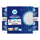 Yaourt à la grecque nature 12x125g