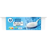 Yaourts brassés nature  8x125g