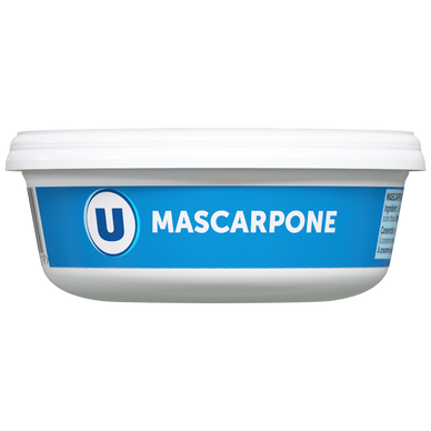 Mascarpone au lait pasteurisé  36%mg, 250g
