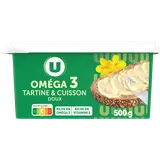 Margarine grasse à tartiner et cuisson riche en Oméga 3 - 54%MG - 500g