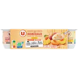 Yaourts aux fruits jaunes avec morceaux - 8x125g