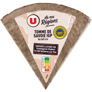 Tomme de Savoie IGP au lait cru entier 30%mg 300g