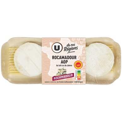 Rocamadour AOP au lait cru de chèvre  22%MG, x3  -  105g