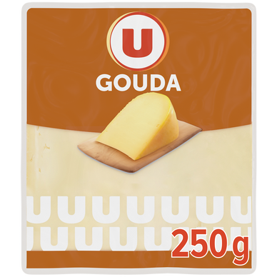 Gouda au lait pasteurisé  30%MG, 250g