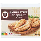 Aiguillette de poulet rôti U sachet 500g