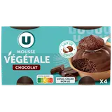 Mousse végétale chocolat - 4x55g