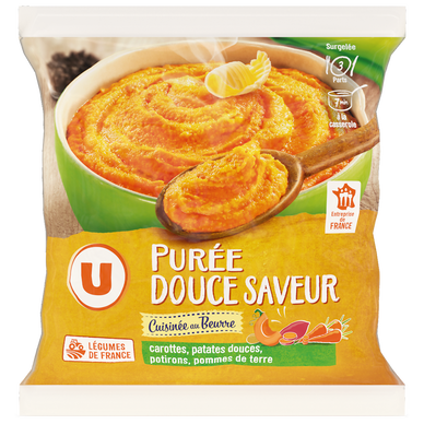 Purée douce saveur  750g