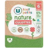 Couches-Culottes bébé tailles 6 16kg et + x18