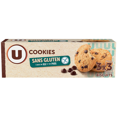 Cookies pépites chocolat sans gluten 150g