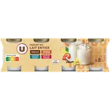 Yaourt aux fruits pot en verre panache - 8x125g
