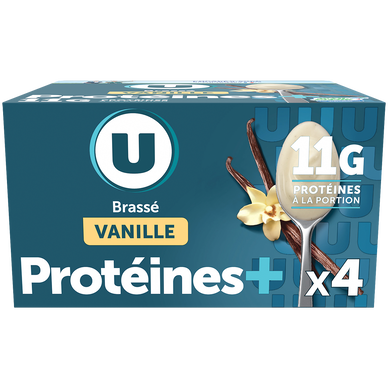 Yaourt brassé protéiné vanille U 480g