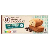 Cakes aux pépites de chocolat sans gluten 230g