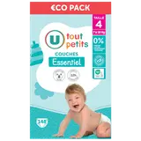 Couches Taille 4 essentiel - 7/18kg - carton x148