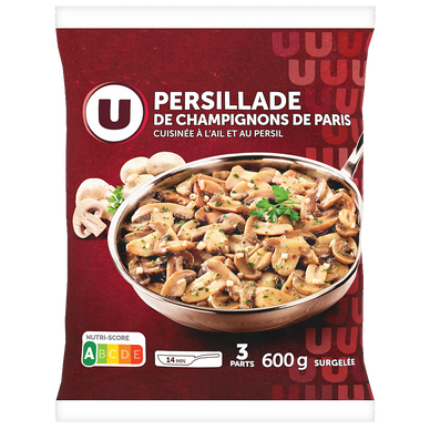 Persillade de champignons de Paris 600g