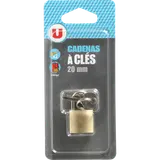 Cadenas laiton avec 3 clés - 20mm