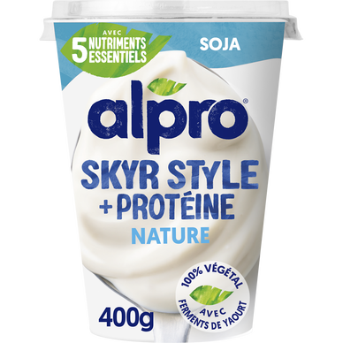 Skyr végétal nature proteiné ALPRO - 400g