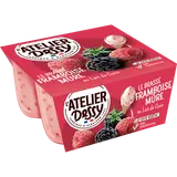 Yaourt coco framboise mûre ATELIER DESSY 4X100g