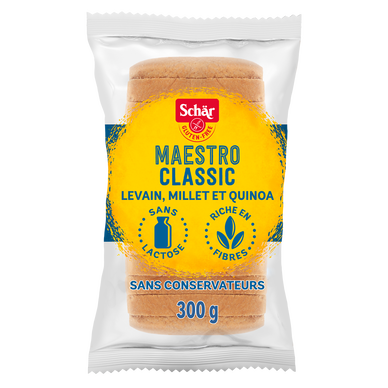 Pain frais classique sans gluten DR SCHÄR, 300g