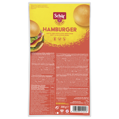 Hamburger sans gluten SCHAR, 300g
