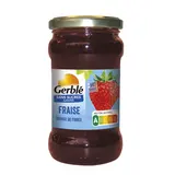 GERBLE - Confiture  fraise sans sucres ajoutés -  320g
