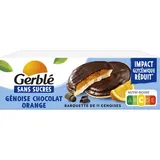 GERBLE - Biscuit génoise chocolat orange Sans Sucres -  140g