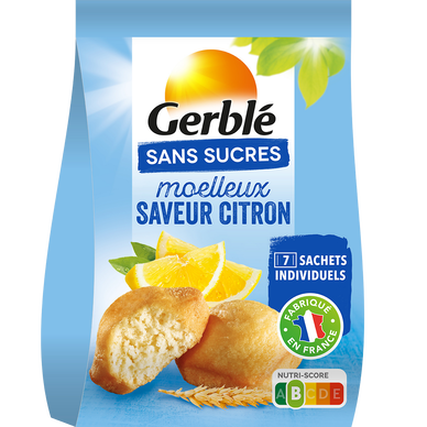GERBLE - Moelleux Citron Sans Sucres -  196g