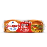 Burger ultra moelleux brioche JACQUET 250G