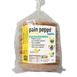 Pain poppé nature, sachet 75g
