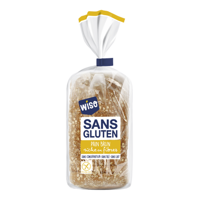 Pain brun sans gluten, 350g