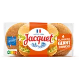 Géant burger brioche JACQUET x4 300g