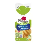 8 pains au lait BIO LA BOULANGERE, 280gr