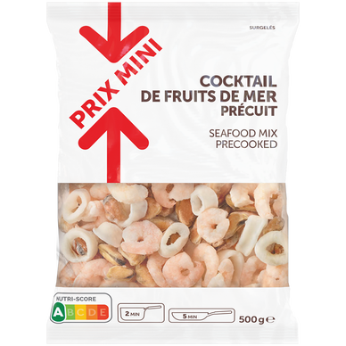Cocktail fruits de mer PRIX MINI - 500g