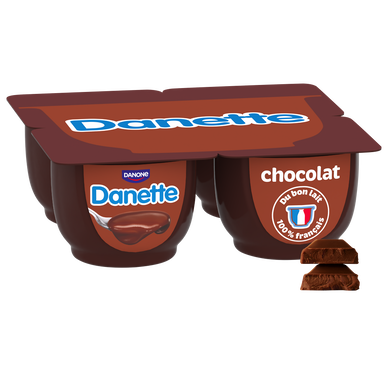 Crème dessert au chocolat DANETTE 4X125g