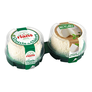 Crottin de chèvre Nature RIANS - 2x60g