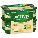 Yaourt vanille bifidus ACTIVIA - 12x125g