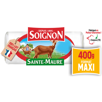 Fromage bûche de chèvre Sainte Maure SOIGNON - 400g