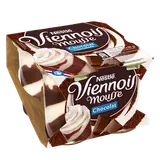 Mousse Liégeoise Chocolat VIENNOIS - 4 pots de 90g