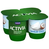 Yaourt coco bifidus ACTIVIA - 4x125g