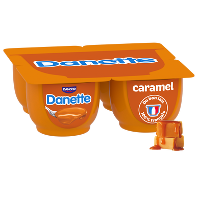 Crème dessert au caramel DANETTE 4x125g