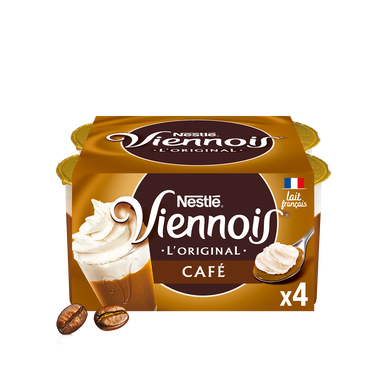 Liégeois au Café VIENNOIS - 4 pots de 100g