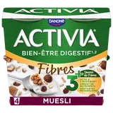 Yaourt céréales bifidus muesli ACTIVIA - 4x120g